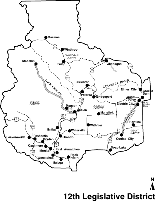 twelfth district map