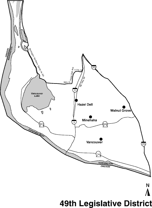 forty-ninth district map