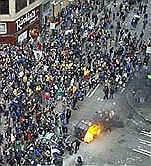 WTO Protest outta control